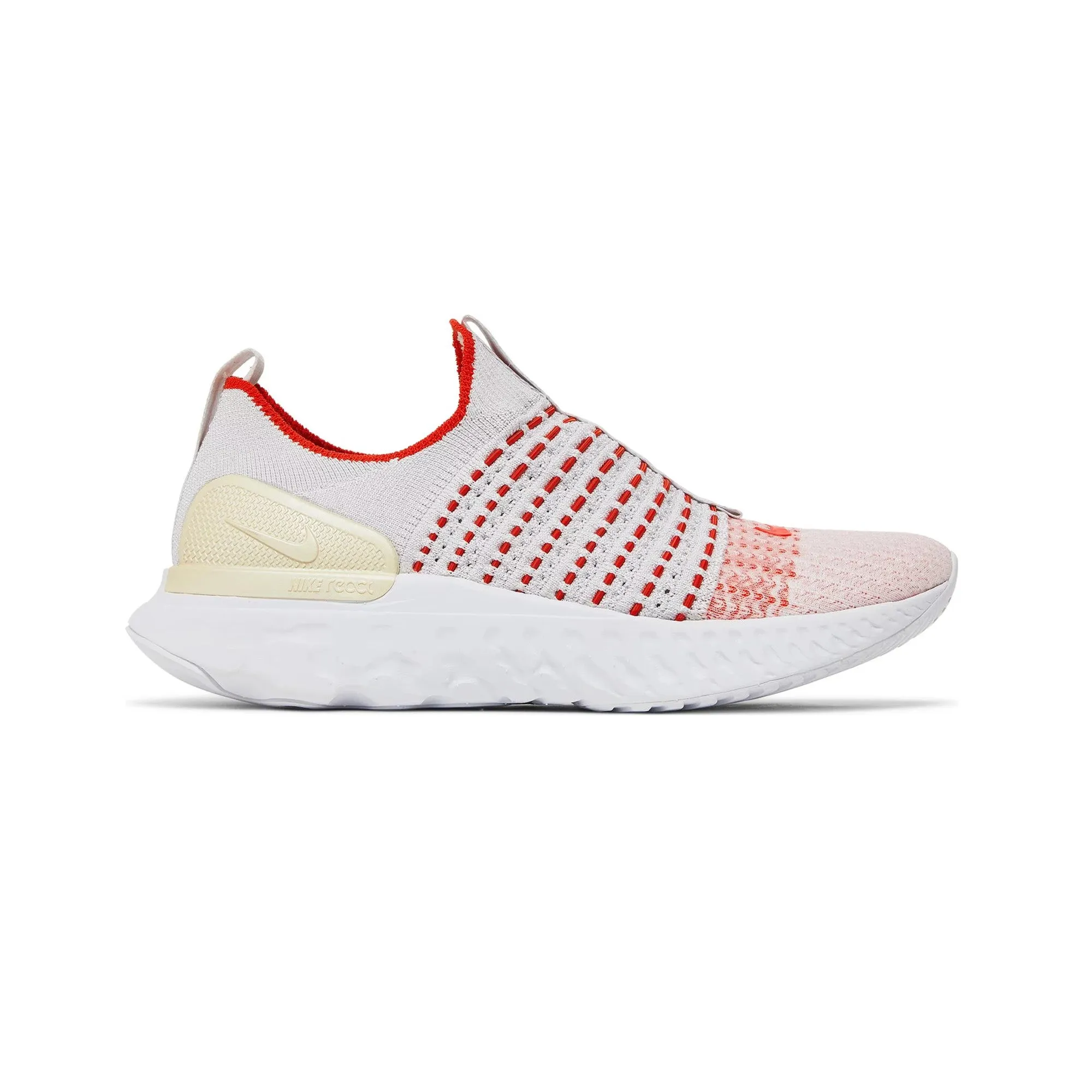 Nike React Phantom Run Flyknit 2 'Vast Grey Orange' Women's (2020) Anti Odor Busy Professionals Supportive Core Active People