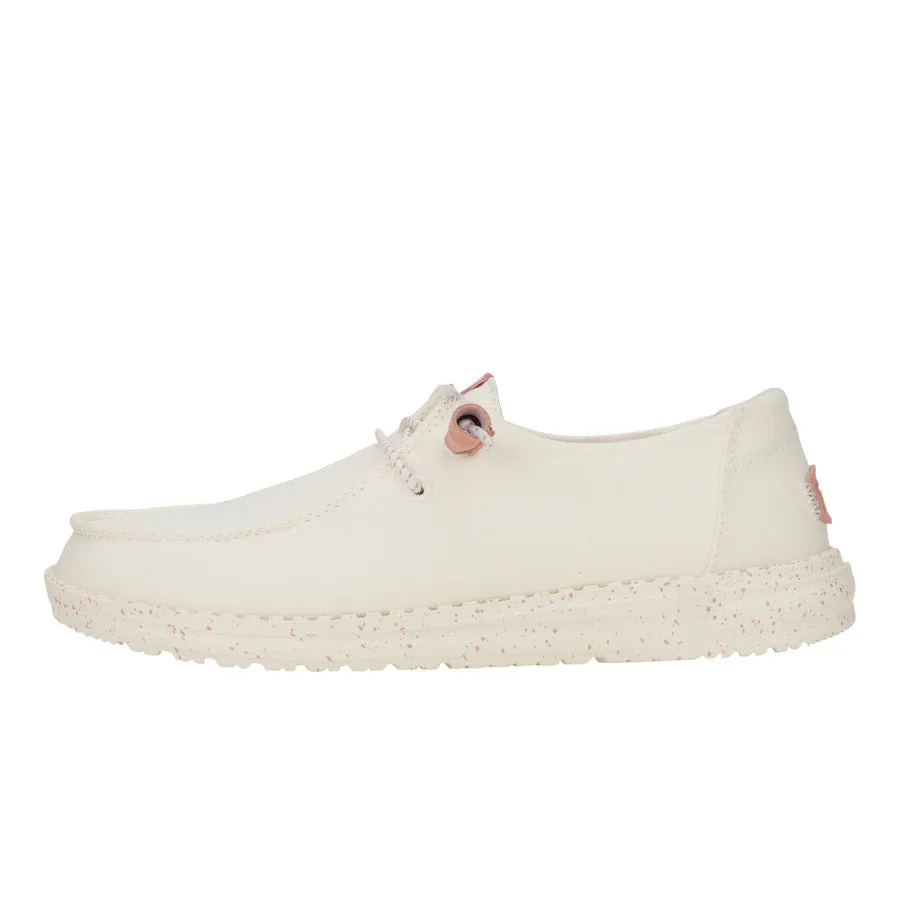Padded collar Wendy Canvas Mono - Egret