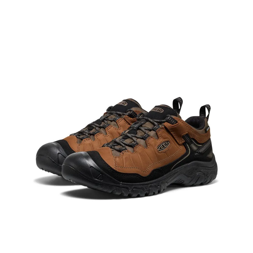 Timeless Fit Couple Pair Men's Targhee IV Waterproof Hiking Shoe  |  Bison/Black