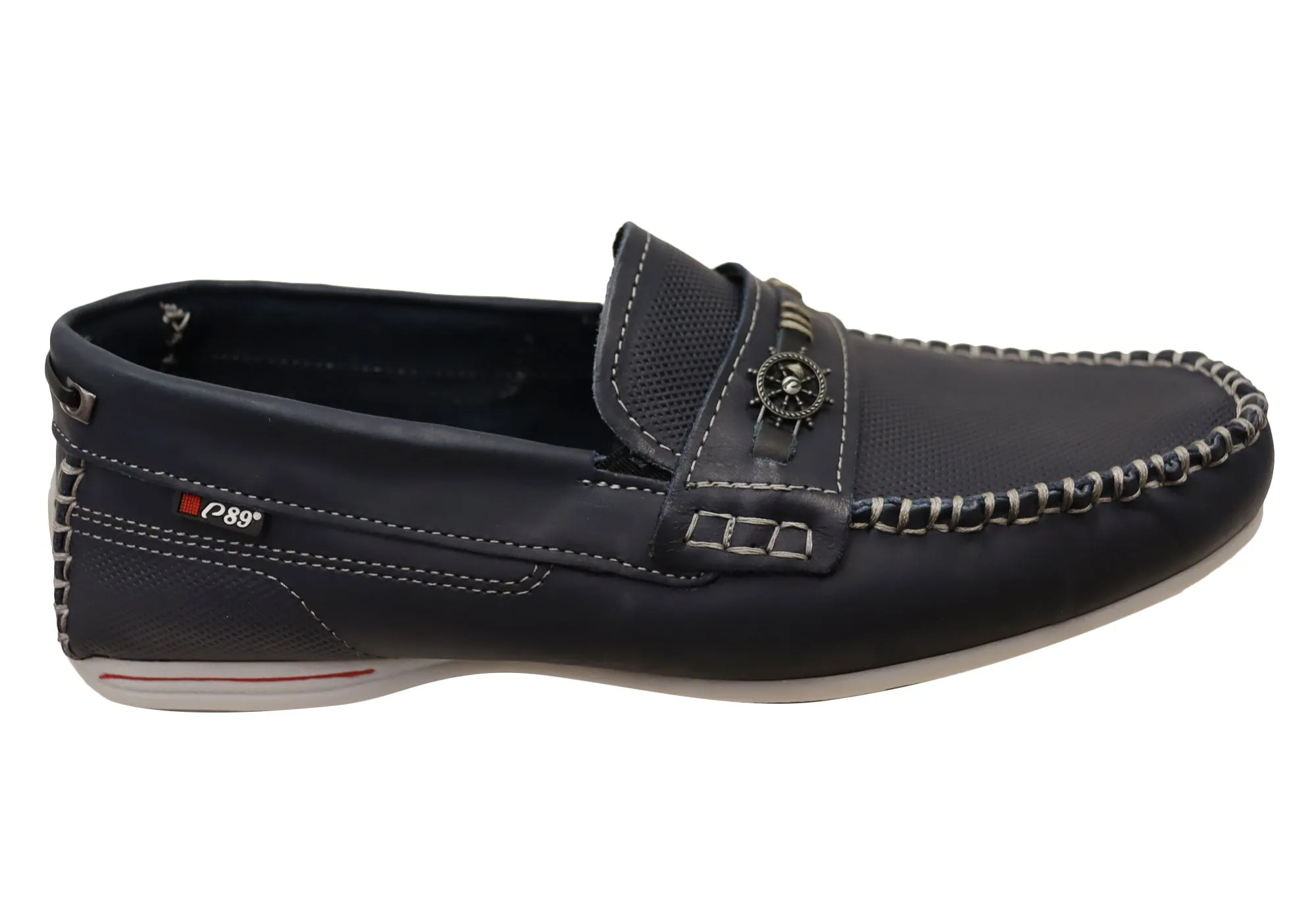 Fresh Comfort Pegada Cove Mens Comfortable Leather Loafers Shoes Made In Brazil