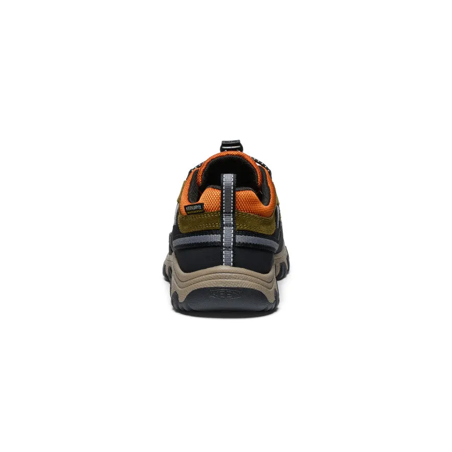Big Kids' Targhee IV Waterproof Hiking Shoe  |  Dark Olive/Gold Flame Toddler accessories