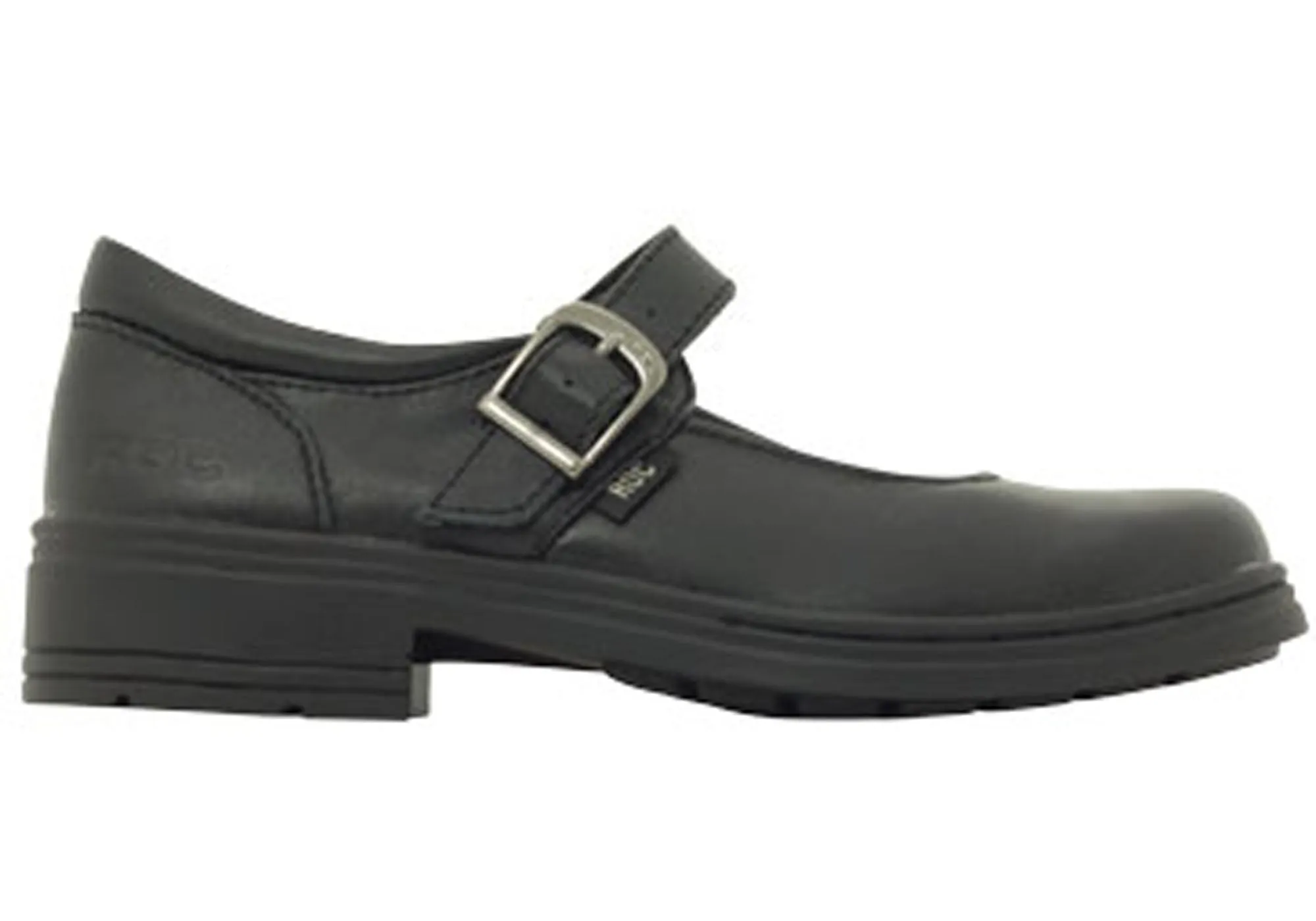 ROC Lara Junior Younger Girls/Kids Black School Shoes Mesh kids' shoes Cute kids' shoes