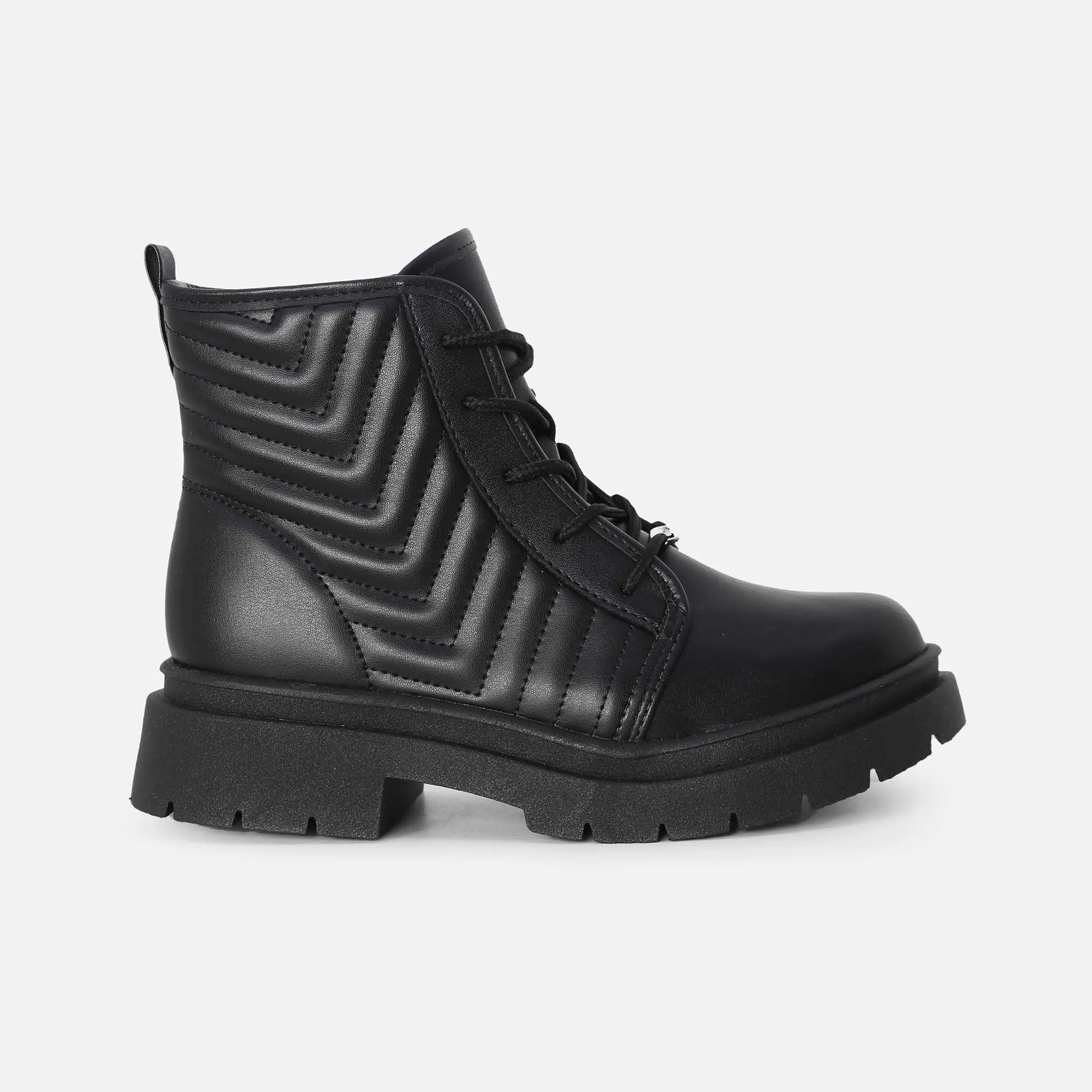 Workplace Use GIRLS CASUAL LACE UP BOOTS