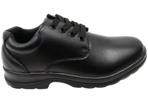 Kids' formal shoes Preschool - sized shoes Grosby Educate 2 Kids/Youths Comfortable Lace Up Leather School Shoes