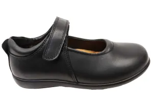 Koala By Grosby Karla Kids Leather Comfortable Mary Jane School Shoes Lightweight Rubber - soled kids' shoes