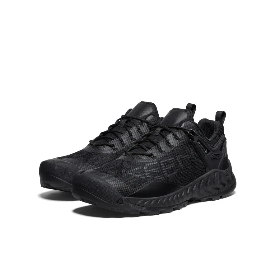Men's NXIS EVO Waterproof Shoe  |  Triple Black Comfort air