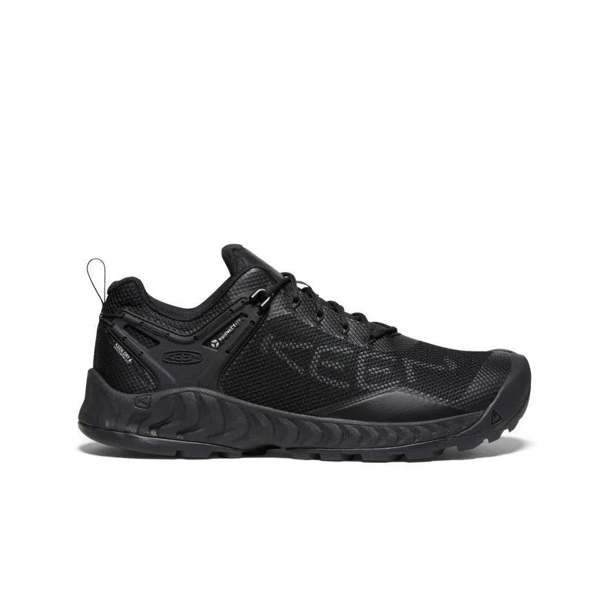 Pair Quick Bright Neon Men's NXIS EVO Waterproof Shoe  |  Triple Black