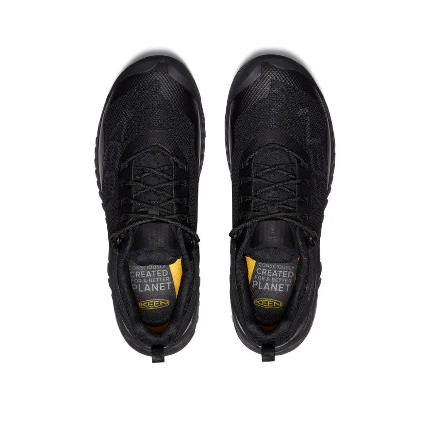 Ergonomic Design Practical Use Men's NXIS EVO Waterproof Shoe  |  Triple Black