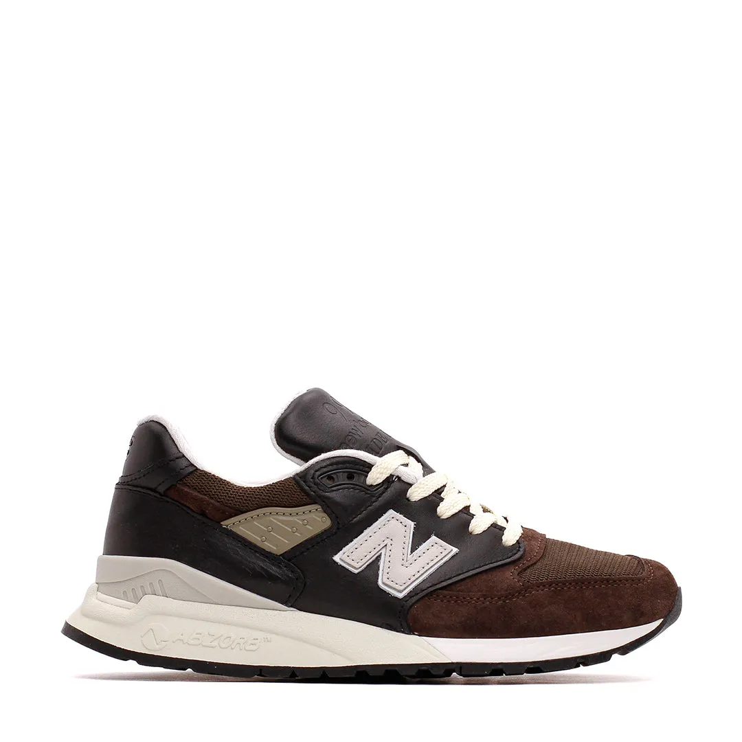 Gift Easy High Arch New Balance Unisex 998 Black Made In USA U998RE