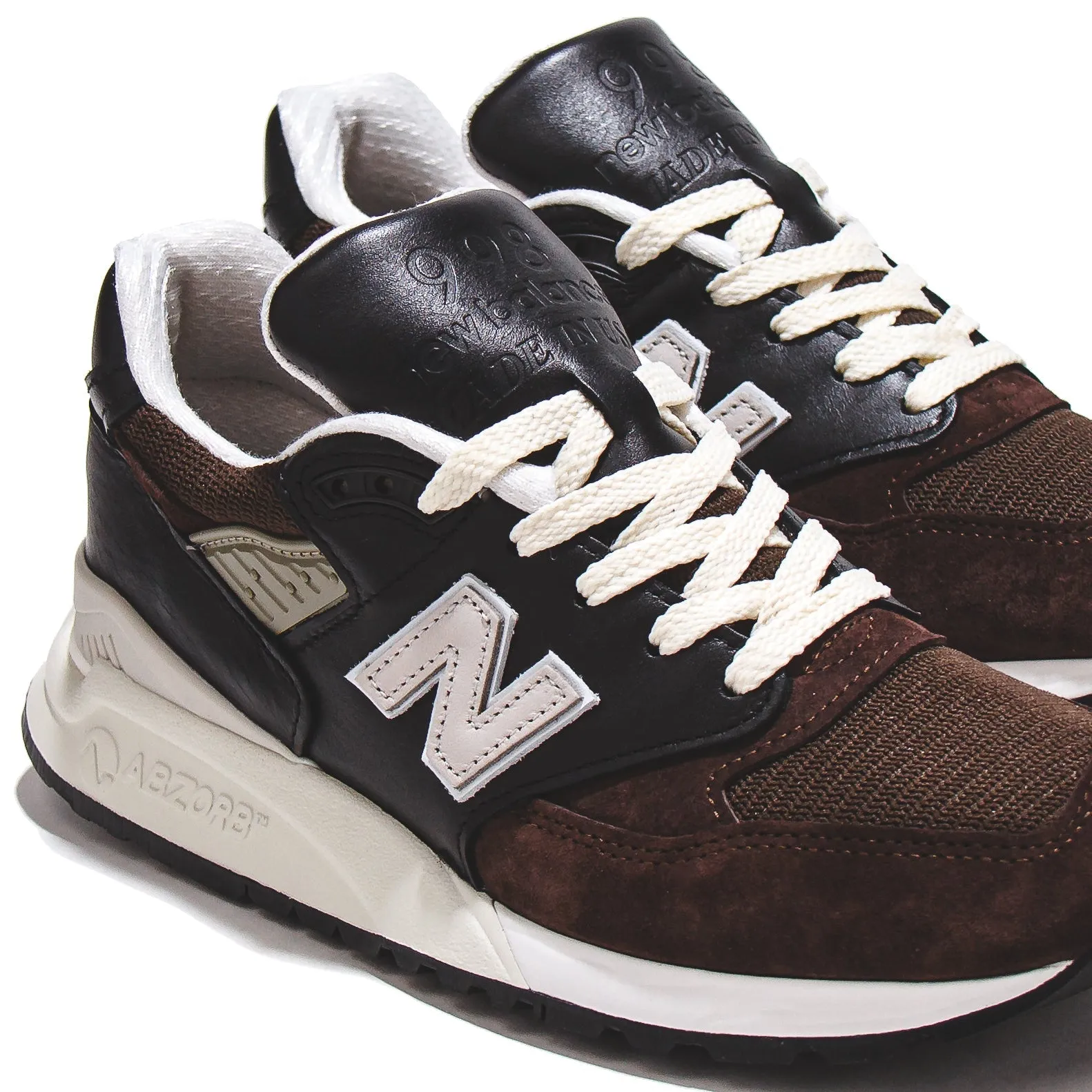 New Balance Unisex 998 Black Made In USA U998RE Trendy