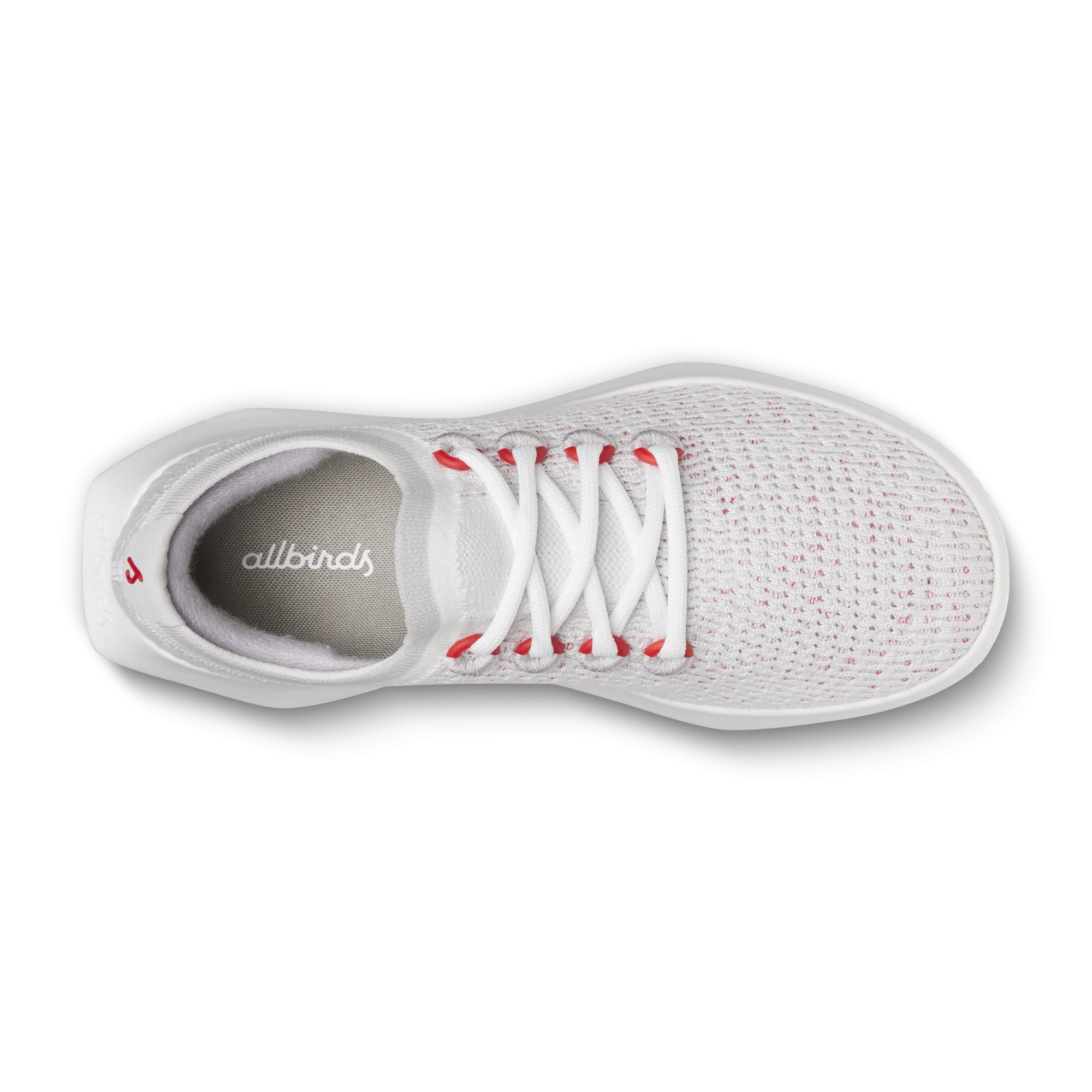 Hydrophobic Upper Breathable Jacquard Weave Women's Tree Dasher 2 - Blizzard/Bold Red (Blizzard Sole)