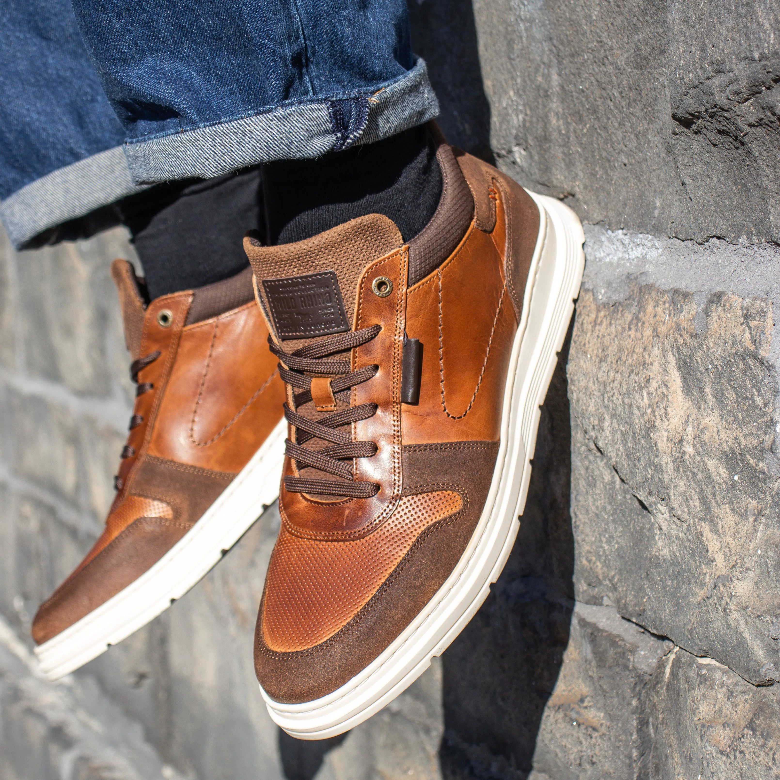 Hyperlock Heel Cage Idaho Casual Shoes Tan