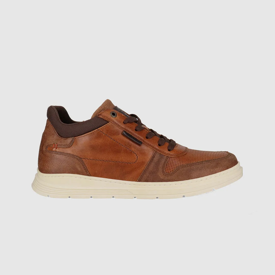 Idaho Casual Shoes Tan Breath Panel Crisp Finish