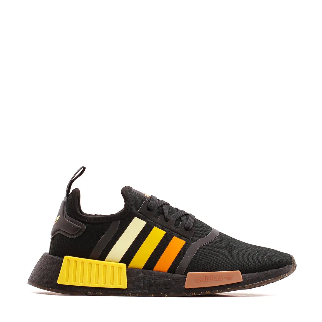 White Clean Supportive structure Adidas Originals Men NMD R1 Boost Black HQ4561