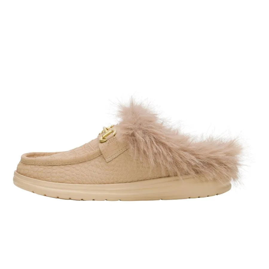 Stretchable Season Ease Market Wally Slip Loafer - Sand/Beige