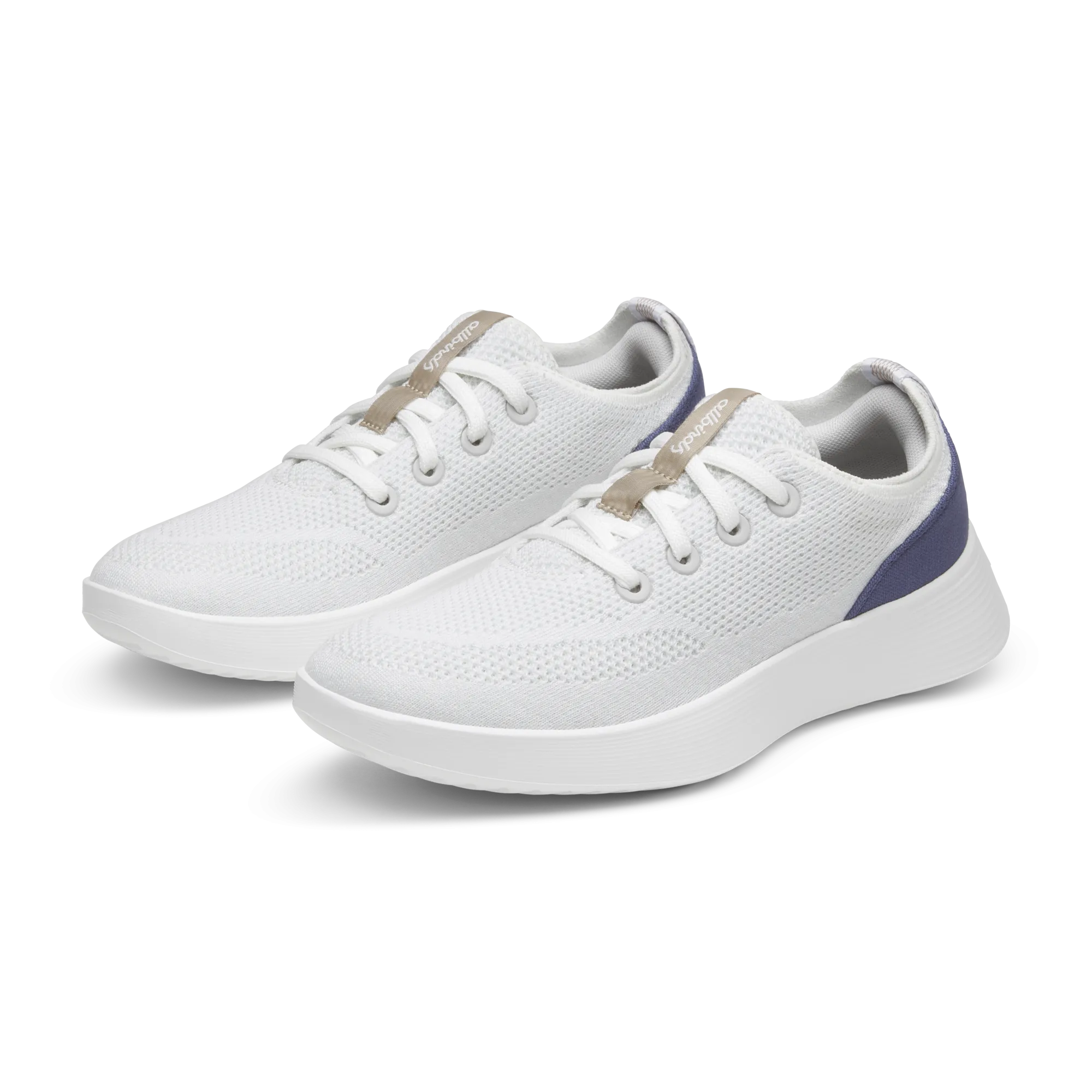 Women's Tree Runner Go - Blizzard/Hazy Indigo (Blizzard Sole) Comfy lining Multi   Tread