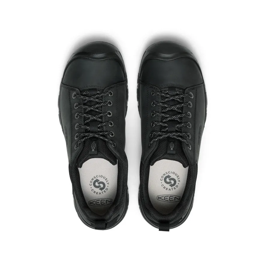 Men's Targhee IV Oxford  |  Black Dynamic Traction Pattern Flexible frame