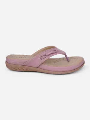 Women's Lavender Thong Sandals (IU6013) Relaxing Walk Shoes
