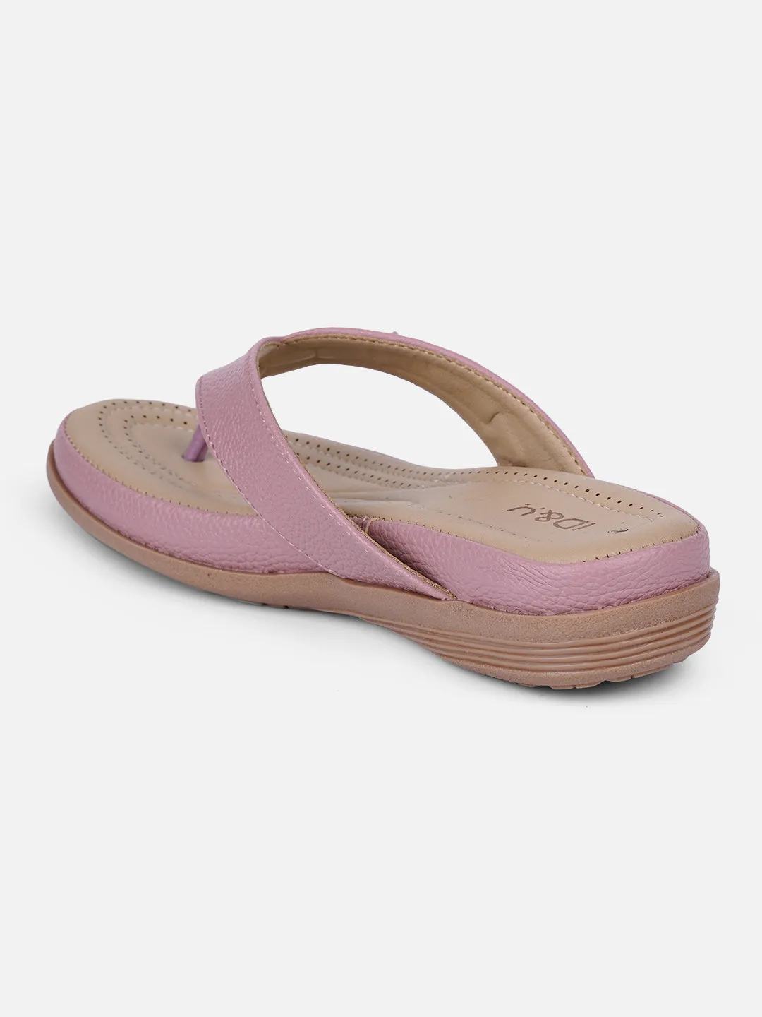 microfiber Women's Lavender Thong Sandals (IU6013)