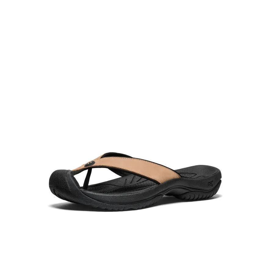 Men's Waimea Leather Flip-Flop  |  Cornstalk/Black Hypergrip Technology