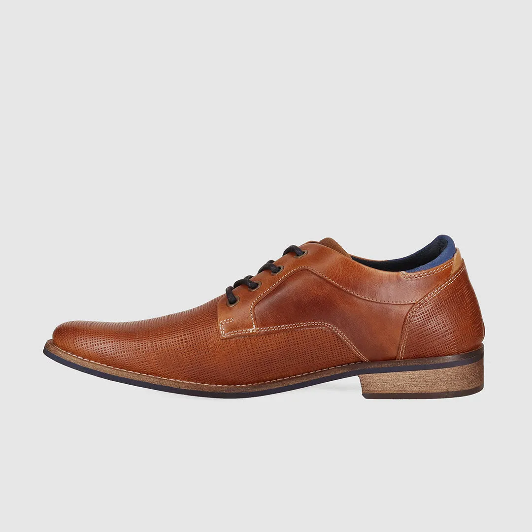 Work Day Manly Dress Shoes Tan