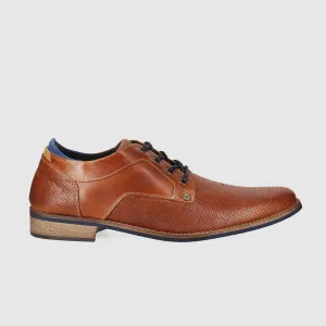 Occasion Shade Pointed Toe Manly Dress Shoes Tan