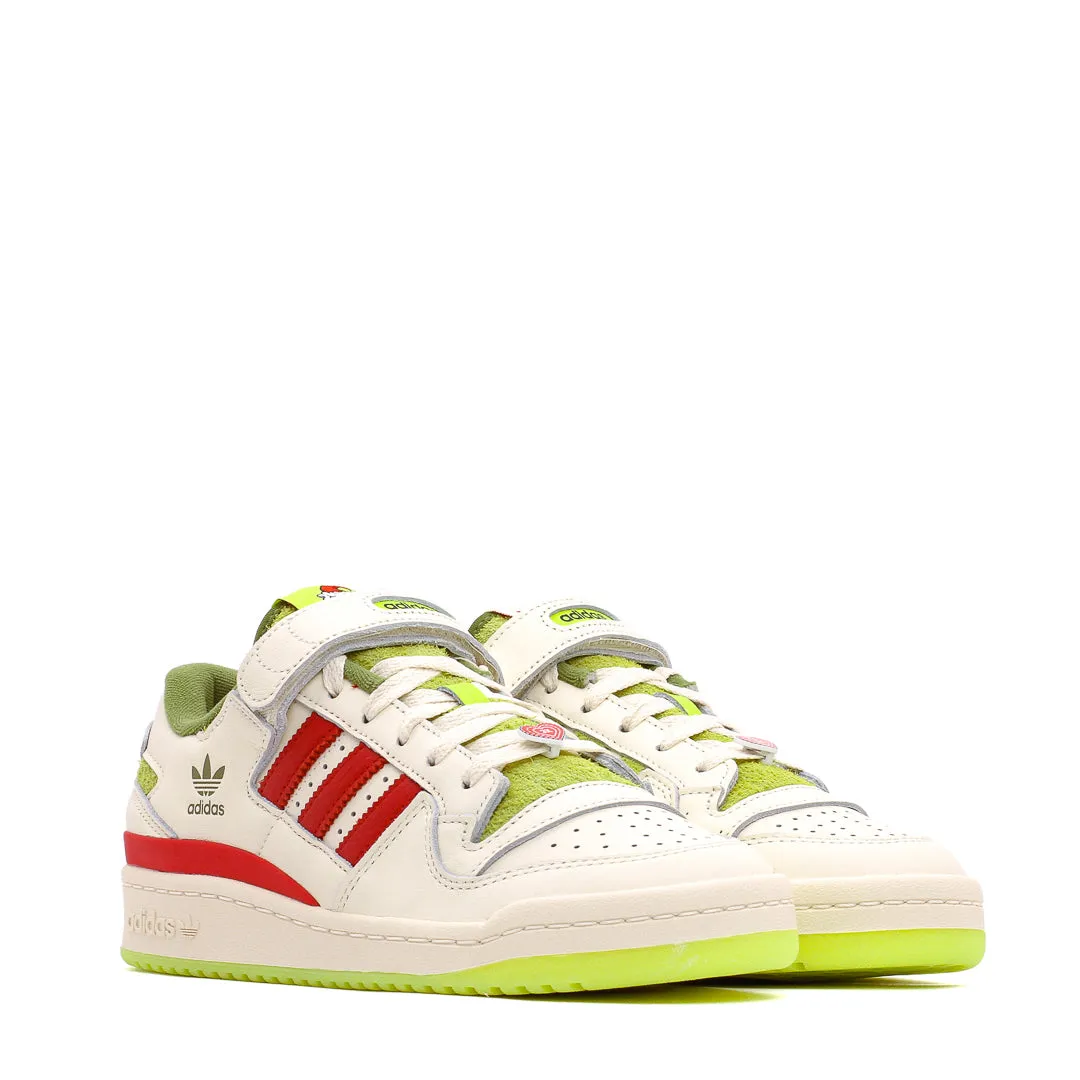 Comfort Ankle Any Path Adidas Originals Junior Forum Low x The Grinch Cream Youth ID9175