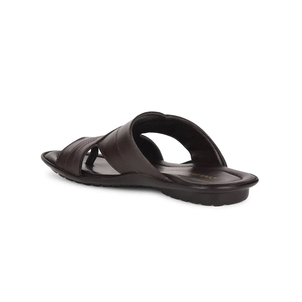 Coolers By Liberty COOL99-91 Casual Slippers For Men - Brown International Event High Rise