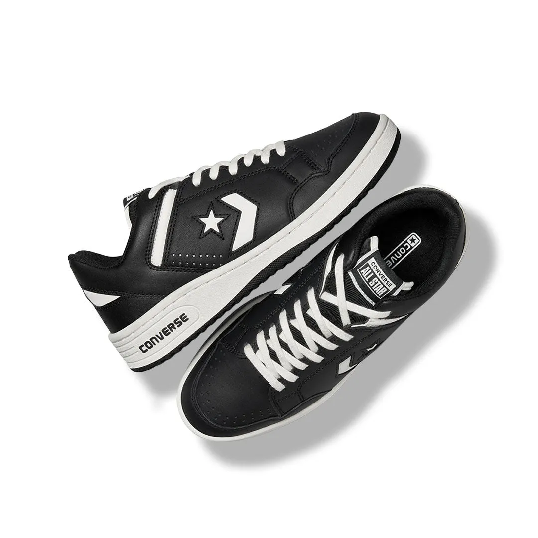Converse - Unisex Weapon Leather Low Top Shoes (A12336C) Stretchable Material