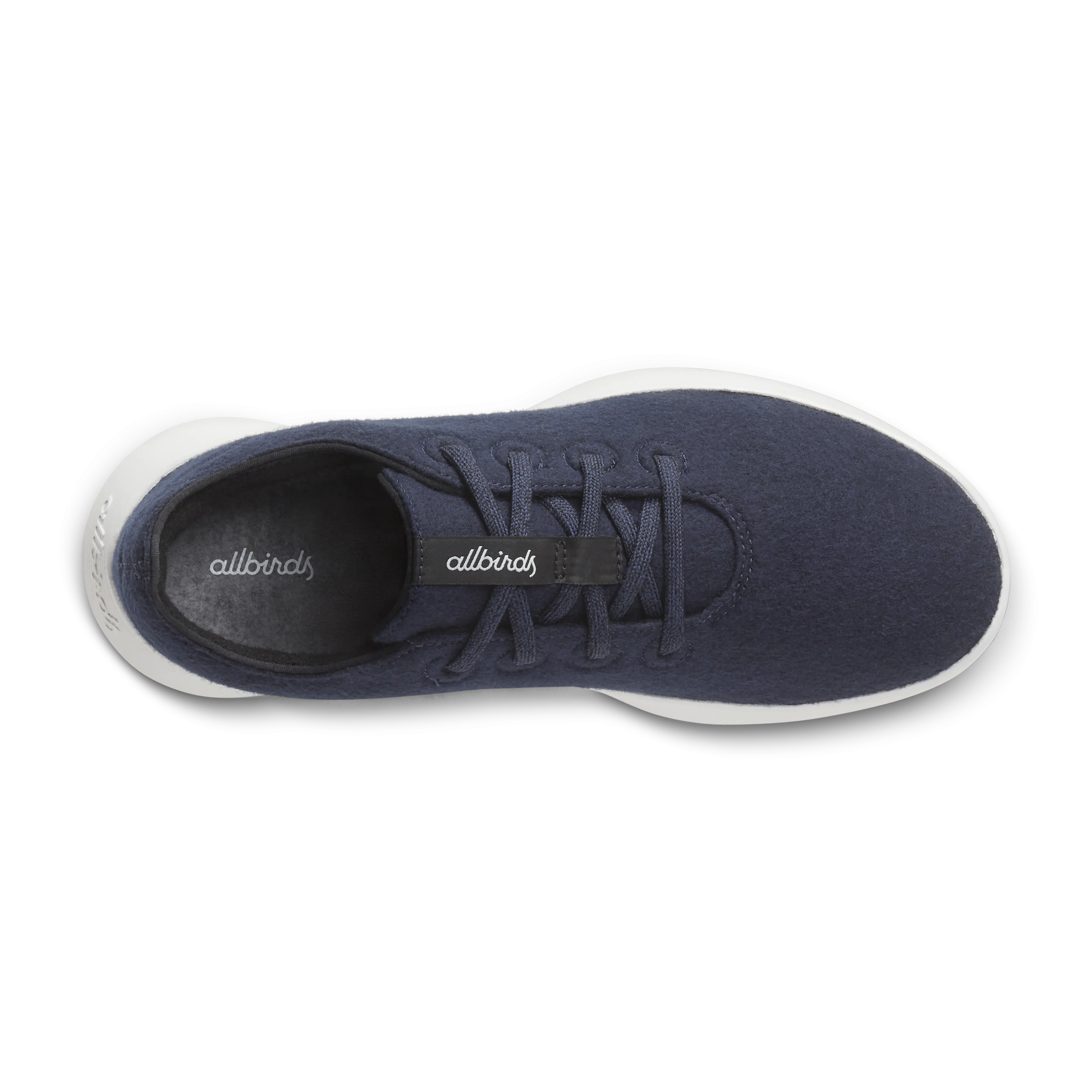 Women's Wool Runner Go - Deep Navy (Blizzard Sole) Neutral Colors EVA foam