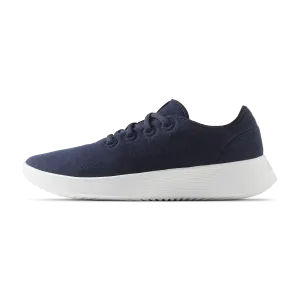 long lasting durability TPE Compression Foam Women's Wool Runner Go - Deep Navy (Blizzard Sole)