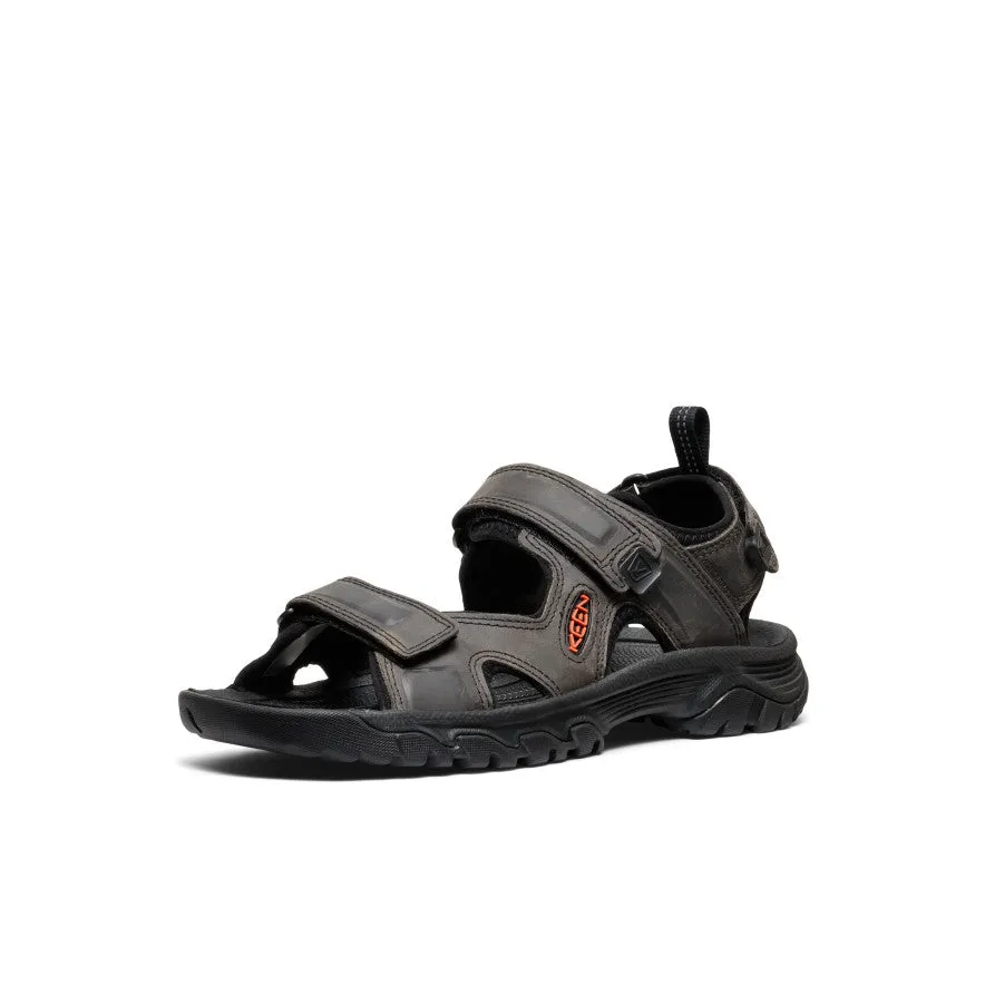 Men's Targhee III Open Toe Sandal  |  Grey/Black Easy Use Trendy Features