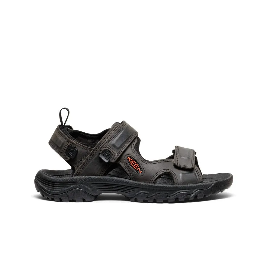 Men's Targhee III Open Toe Sandal  |  Grey/Black Vibrant sole Road grip