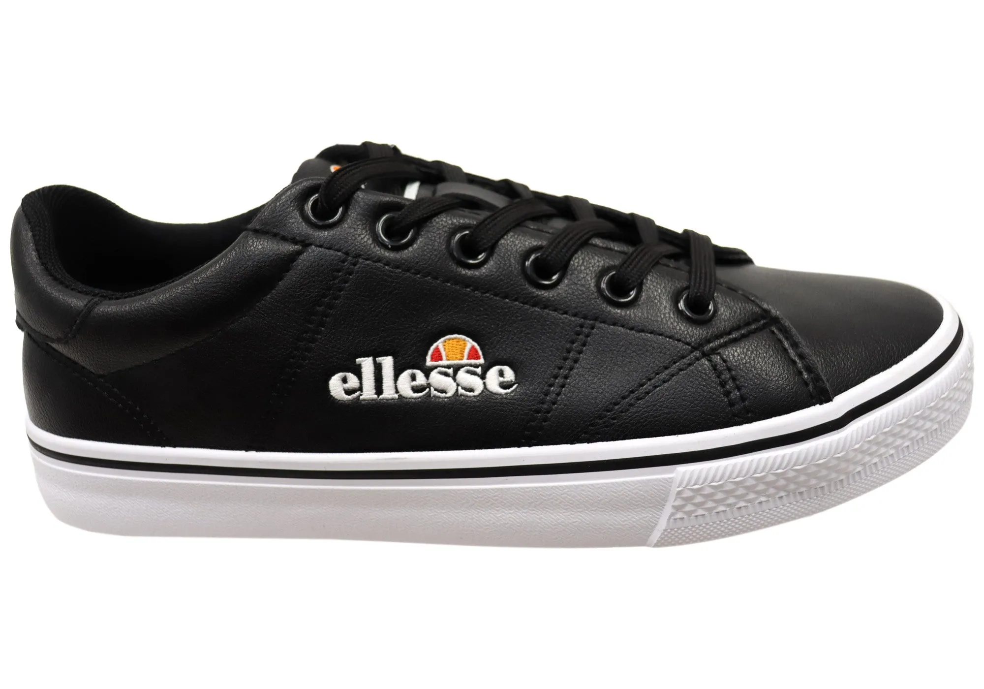 LightweightUpper Ellesse Mens Comfortable Casual Lace Up LS225V2 Vulc Sneakers