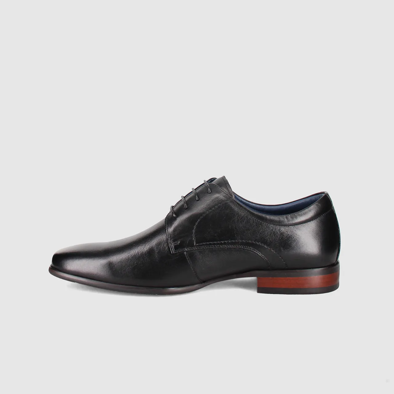 Quality Black Dress Shoes Detail Shade Club Fit