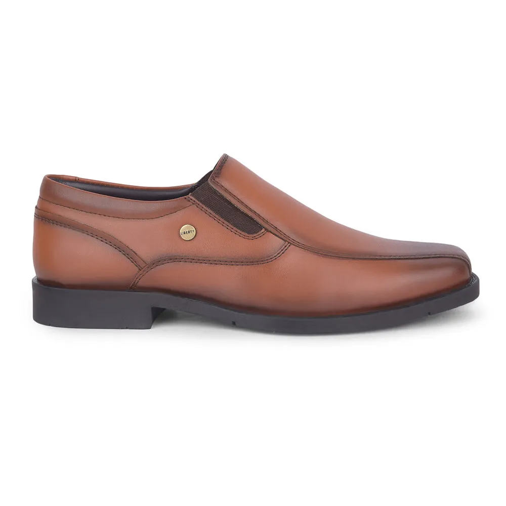 Confident Step Fortune By Liberty Mens ECO-4E Tan Casual Non Lacing Shoes