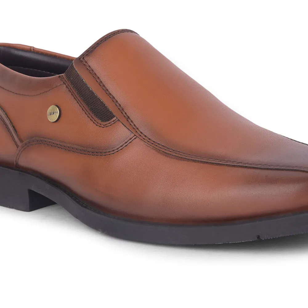 Fortune By Liberty Mens ECO-4E Tan Casual Non Lacing Shoes Smart Step Exclusive Banquet