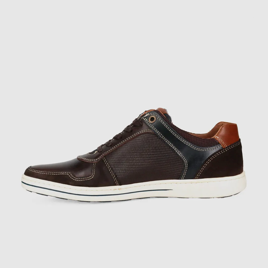 Test Step Wear Easy Archer Casual Shoes Dark Brown