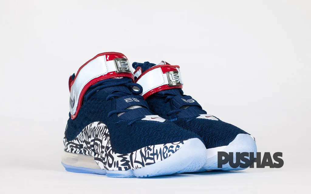Shine Bright Scandi Clean LeBron 17 'Graffiti Remix'