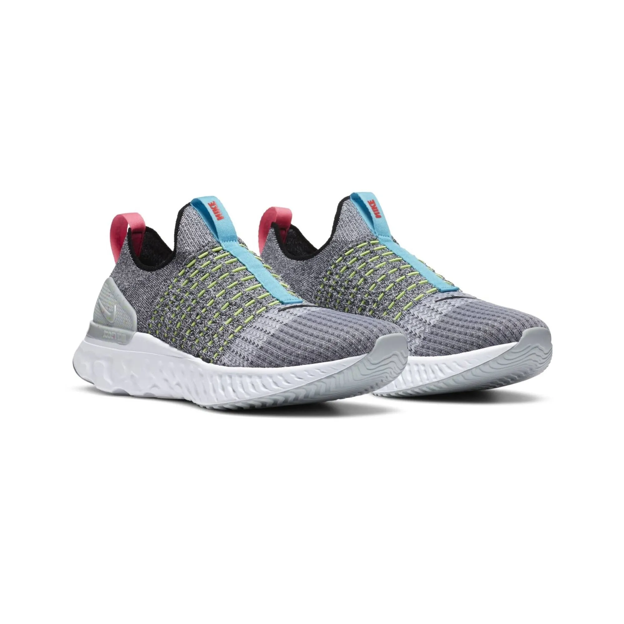 Nike React Phantom Run Flyknit 2 'Flash Crimson Baltic Blue' (2020) Digital Run Gym Quick