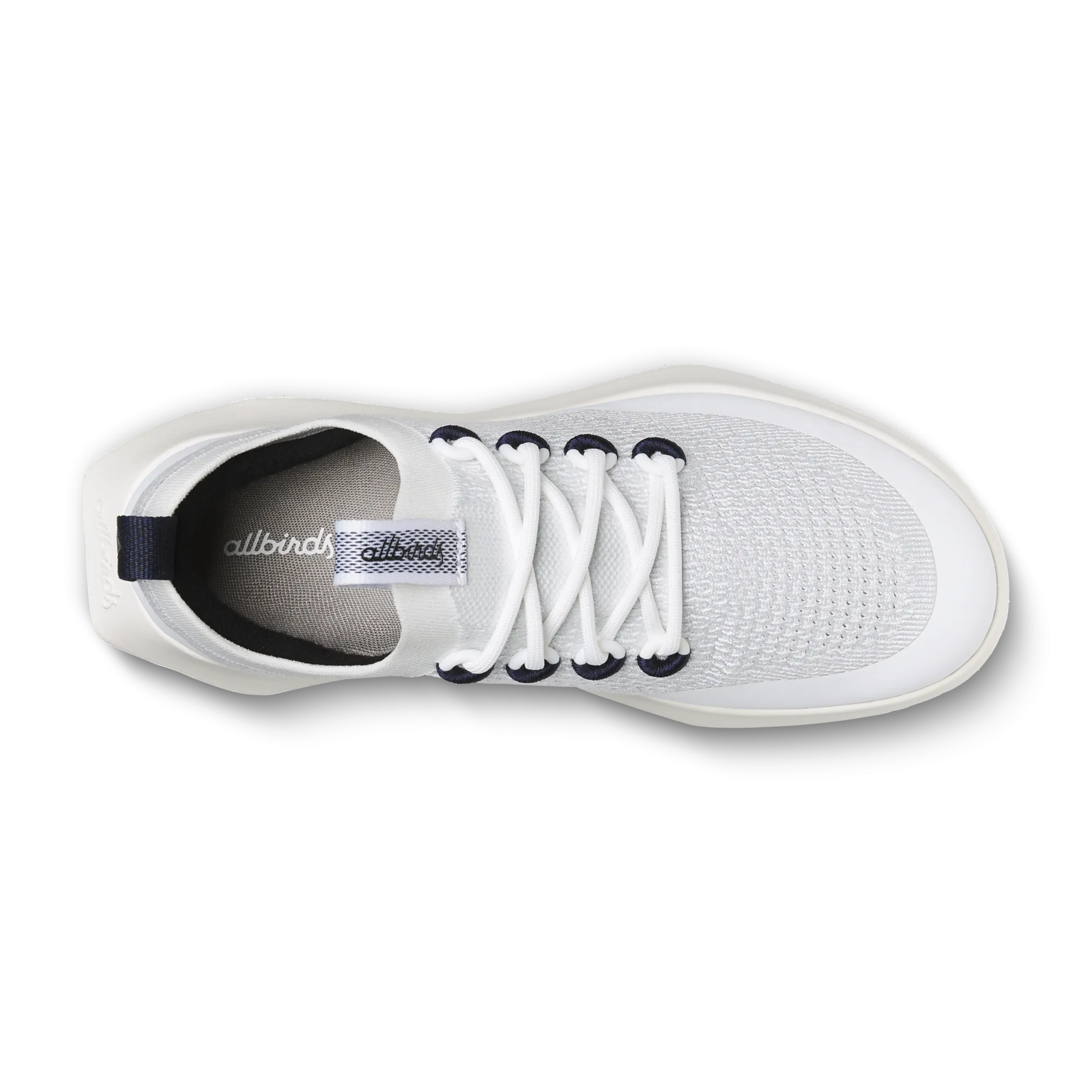 Women's Tree Dasher 2 - Utility - Blizzard/Deep Navy (Natural White Sole) Ventilation Panels