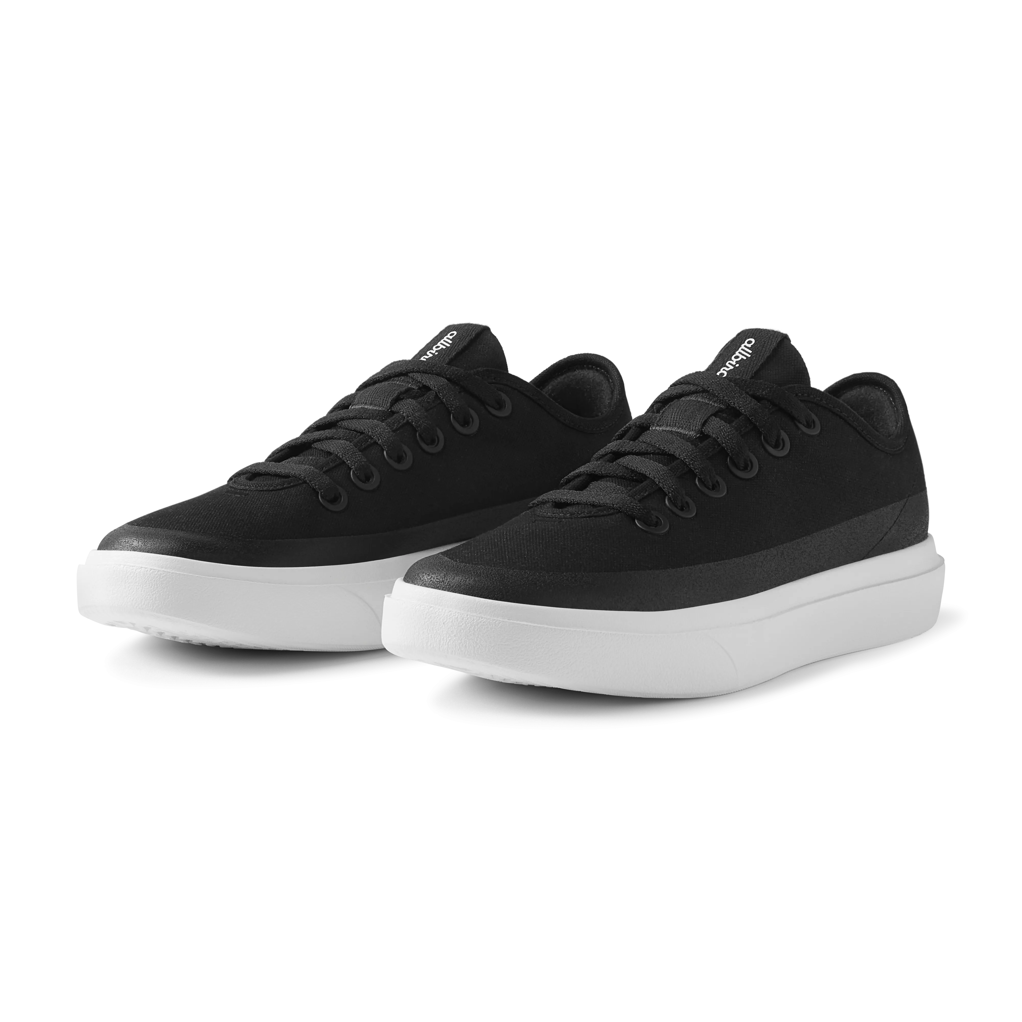 Women's Canvas Pipers - Natural Black (Blizzard Sole) - 1 Pure Lines Zero Gravity Cushioning