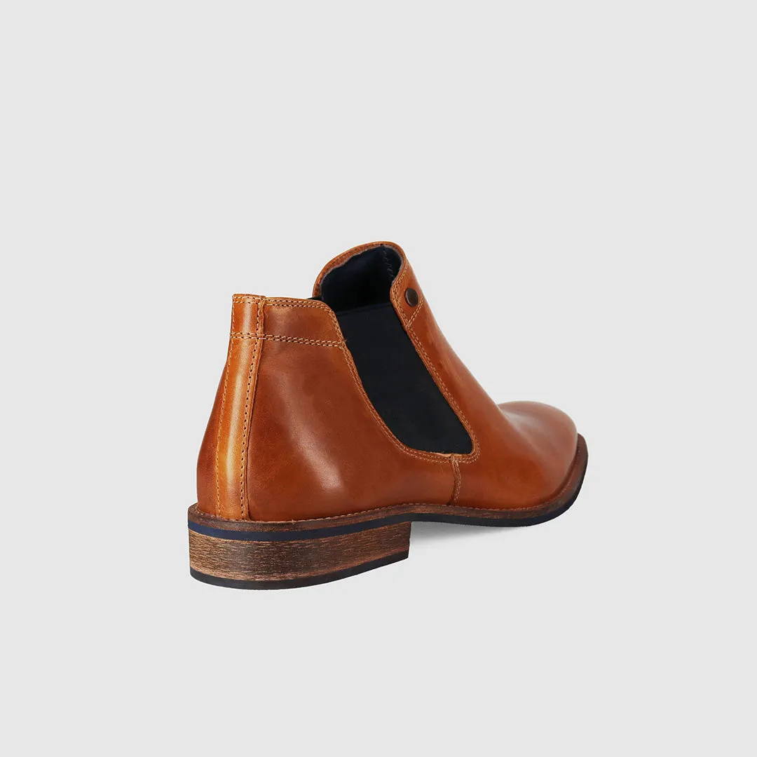 Drake Chelsea Boots Tan Non Slip Durability Cushion Zone
