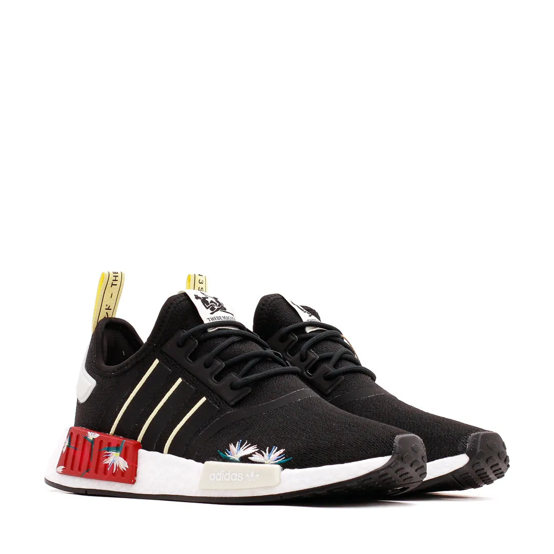 Foot Support Adidas Originals Women x Thebe Magugu NMD R1 Boost Black White GX2074