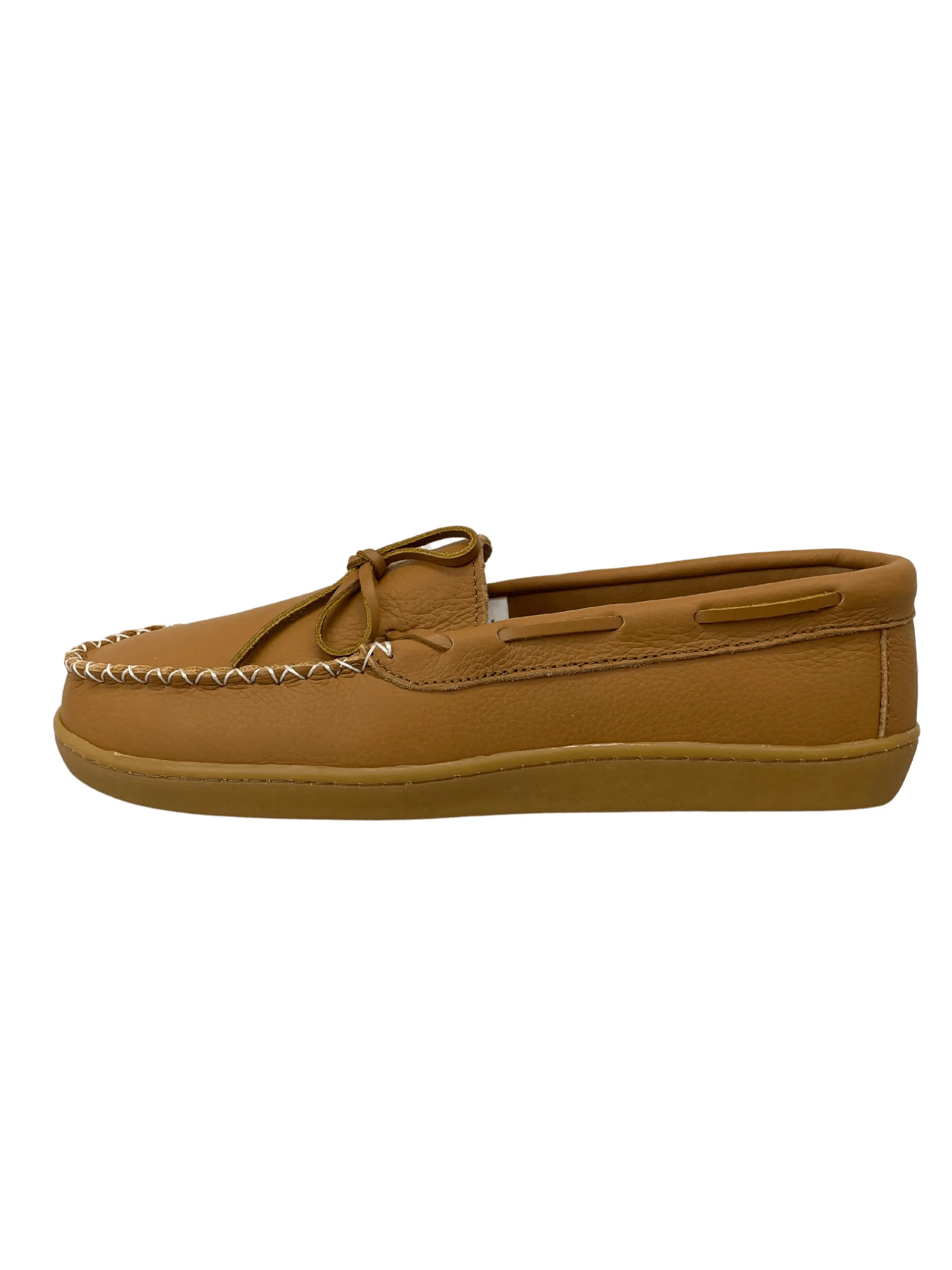 New Drop Style Pop Leather Moccasins Falcon 1334 00 M Tan
