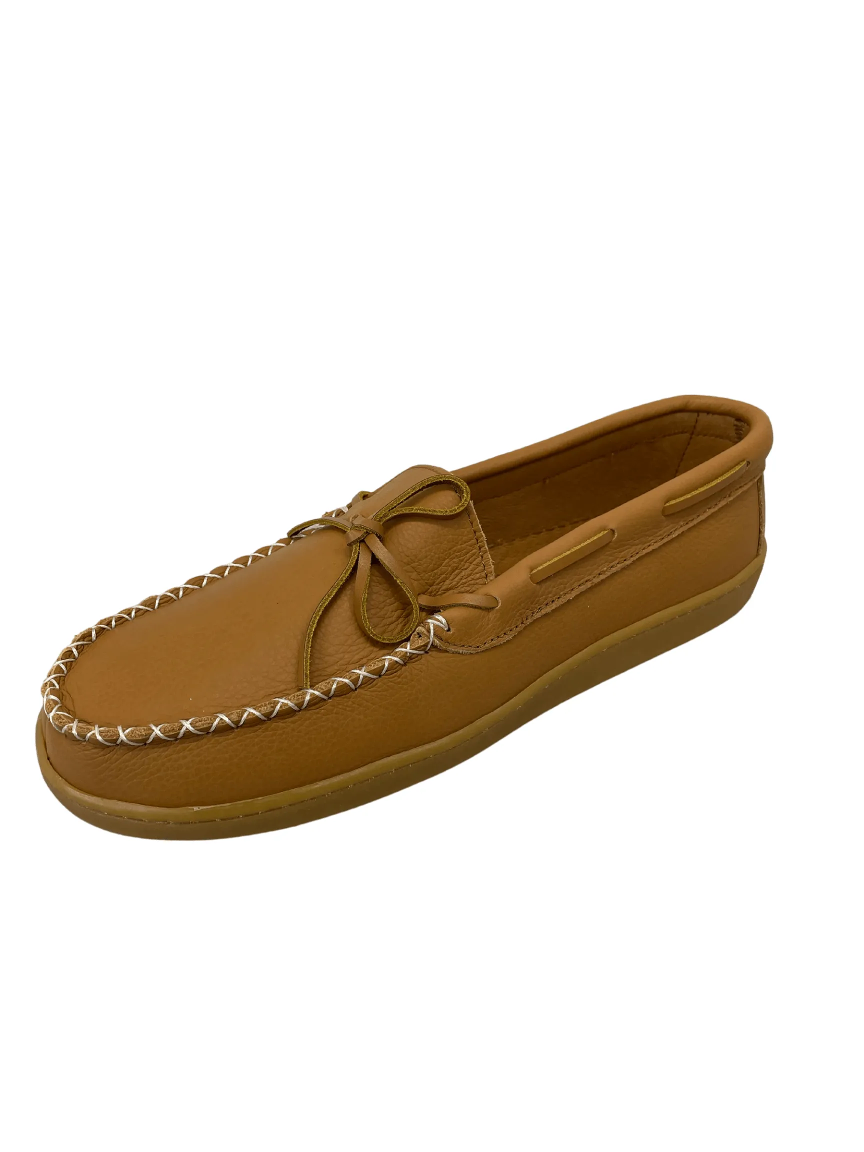 Leather Moccasins Falcon 1334 00 M Tan Comfort Upper