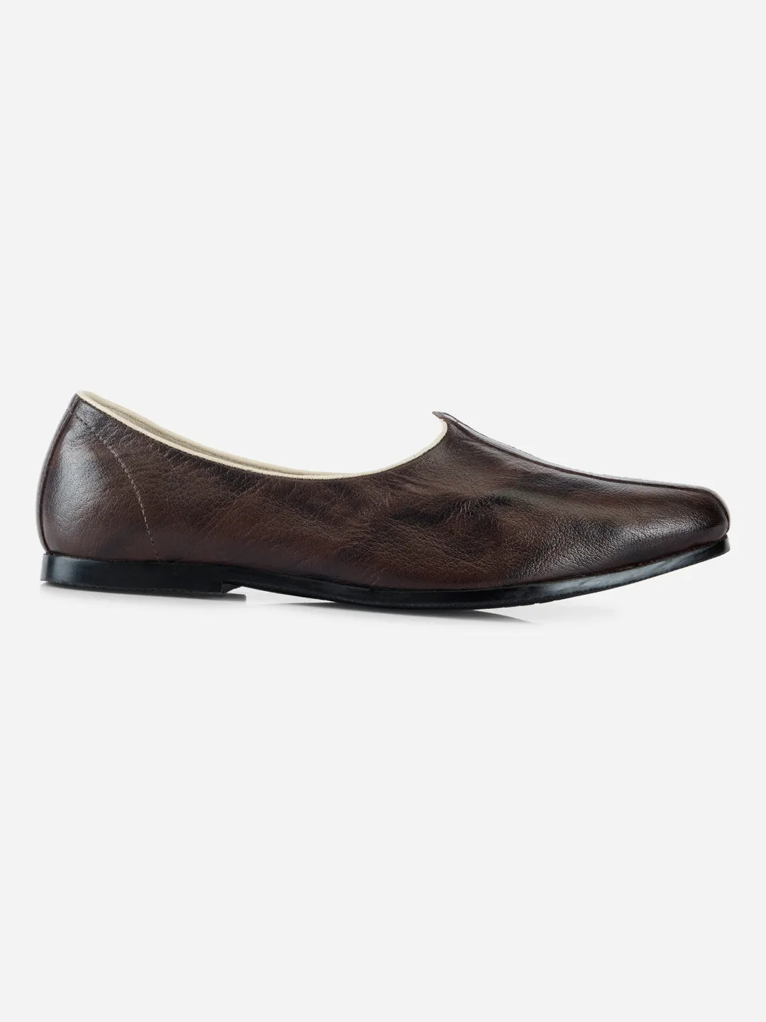 Mesh Upper Flexible Fit Busy Professionals Men's Brown Ethnic Jalsa Jooti and Mojaris (ID1077)