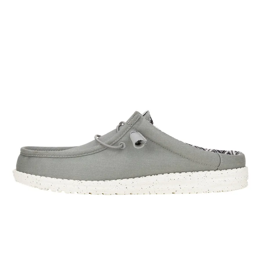 Comfort Outsole Action Fast Wally Slip Stretch Canvas - Grey
