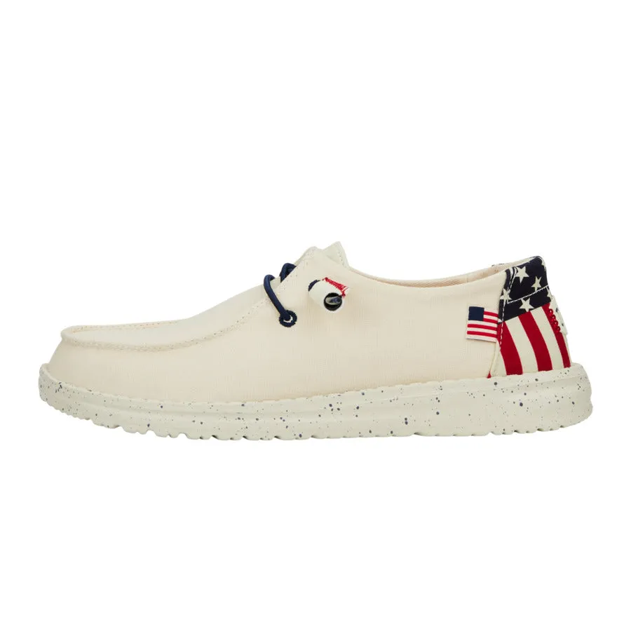 Wendy Americana - Off White Supportive Core Fitness Training