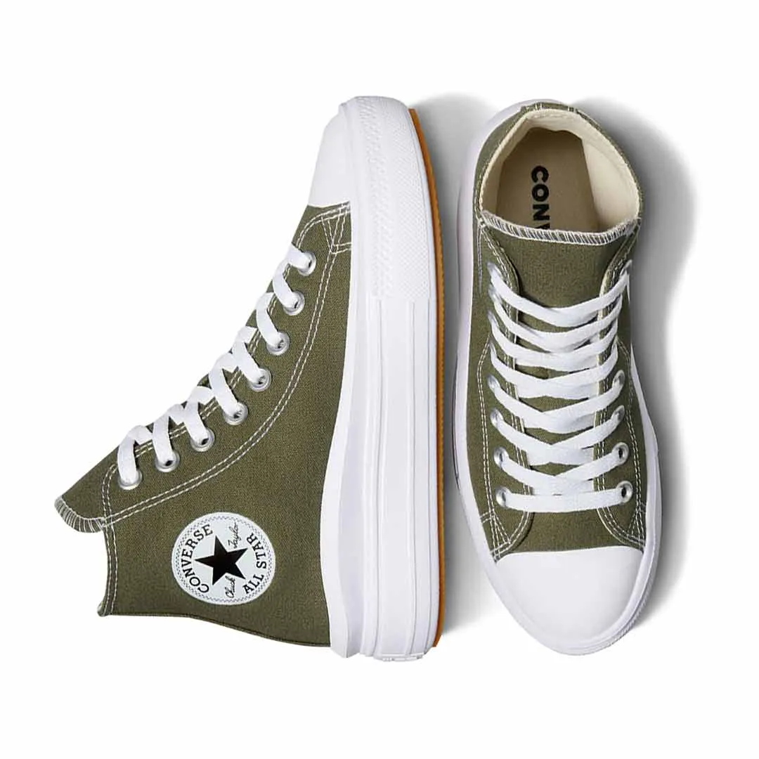 Converse - Women's Chuck Taylor All Star Move Platform High Top Shoes (A08295C) Comfortable Energy Boost